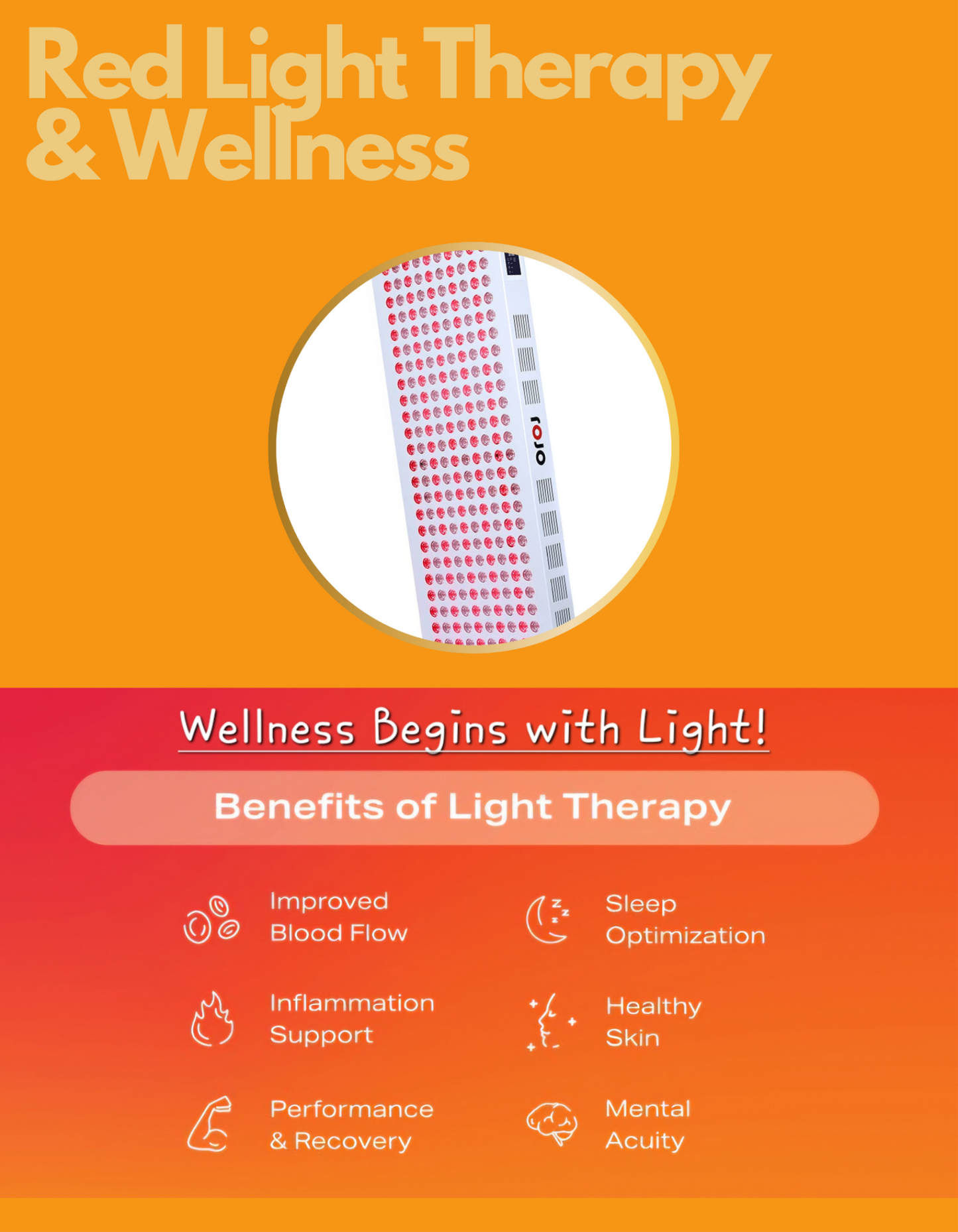 £55 for 30 minutes Red Light and Near-Infrared Therapy Mobile Service at your home