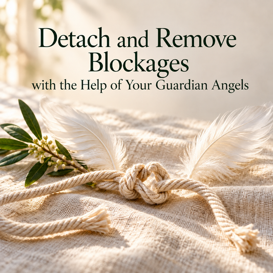 Detach and Remove Blockages  with the help of your Guardian Angels