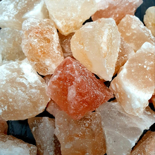 Natural Pink Himalayan Salt Chunk Pieces